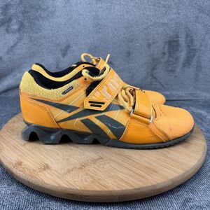 Reebok CrossFit Lifter Shoes Womens Size 9 Orange Training Sneakers V47275